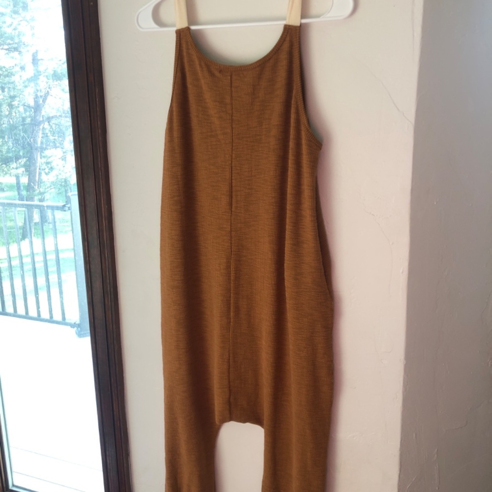 loose baggy pocket jumpsuit - Picture 3 of 3